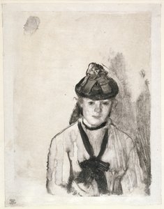Ellen Andréen muotokuva, n. 1876 tekijältä Edgar Degas