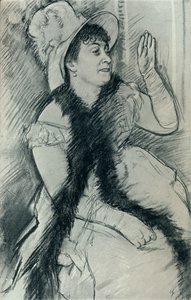 Madame X:n muotokuva, 1800-luku tekijältä Edgar Degas