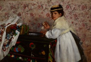 Hortense Valpinçonin muotokuva tekijältä Edgar Degas