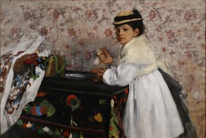 Mlle. Hortense Valpinçonin muotokuva tekijältä Edgar Degas