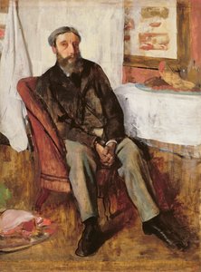 Miehen muotokuva, n. 1866 tekijältä Edgar Degas