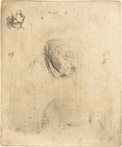 René-Hilaire de Gas, taiteilijan isoisä, 1856. tekijältä Edgar Degas