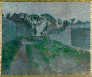 Rue de village Saint Valery Sur-Somme tekijältä Edgar Degas