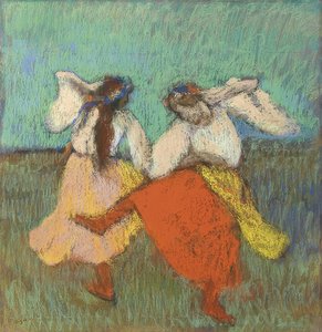 Venäläiset tanssijat (Danseuses Russes). Noin 1899 tekijältä Edgar Degas