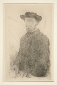 Omakuva, 1857 tekijältä Edgar Degas