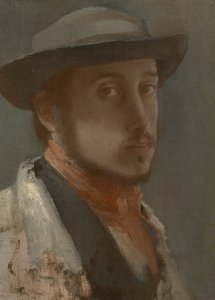 Omakuva, n. 1857–1858 tekijältä Edgar Degas