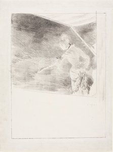 Laulaja kahvilakonsertissa tekijältä Edgar Degas