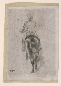 Kannusta hevosella tekijältä Edgar Degas
