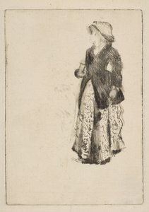 Näyttelijä Ellen Andrée, 1879. tekijältä Edgar Degas