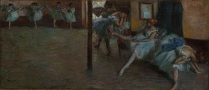 Balettiharjoitus tekijältä Edgar Degas