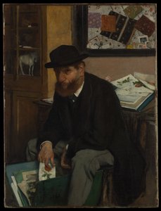 Grafiikan keräilijä tekijältä Edgar Degas