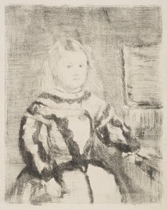 Infanta Margarita, Velázquezin jälkeen, 1862-64. tekijältä Edgar Degas