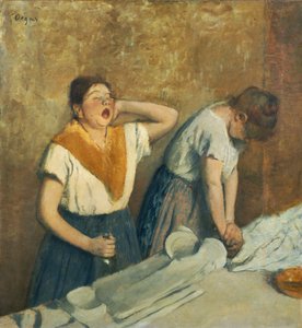 Pesumiehet tekijältä Edgar Degas