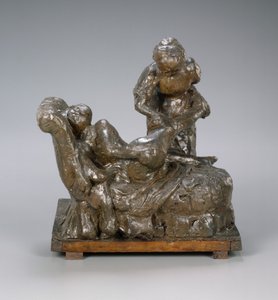 Hieroja, ryhmä, 1890-luvun puoliväli. tekijältä Edgar Degas