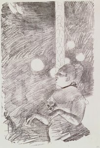 Koiran laulu, 1876-77 tekijältä Edgar Degas