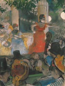 Kahvila-konsertti Les Ambassadeursissa tekijältä Edgar Degas