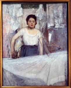 Edgar Degasin (1834-1917) rautatyömaalaus 1869 su. 0,92x0,72 m München, Neue pinakothek tekijältä Edgar Degas