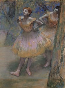 Kaksi tanssijaa, n. 1893-98 tekijältä Edgar Degas