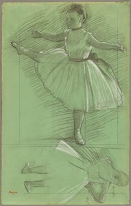 Kaksi tutkimusta tanssijoista tekijältä Edgar Degas