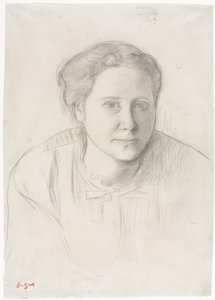 Victoria Dubourg, c. 1866. tekijältä Edgar Degas