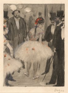 Virginietä ihaillaan, kun markiisi Cavalcanti katselee tekijältä Edgar Degas