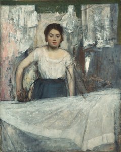 Naisen silitys tekijältä Edgar Degas
