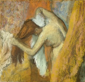 Nainen WC:ssä tekijältä Edgar Degas