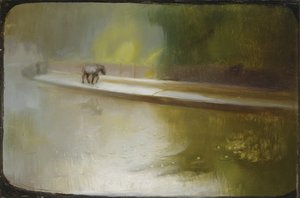 Huomenta: Glamorganin kanava (öljy laudalle). tekijältä Edgar Herbert Thomas