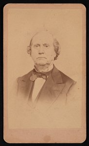 Ezra Bartlettin muotokuva ranskasta 1810-1880, ennen vuotta 1880. tekijältä Edgar J Pullman