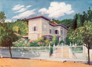 Joseph Walkerin asuinpaikka, Petropolis (värijäsenet) tekijältä Edgar L. Pattison