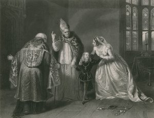 Kuningatar Elisabet ja Yorkin herttua, kuningas Rikhard III.