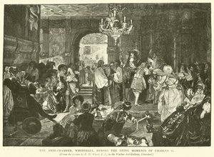 Ante-Chamber, Whitehall, Kaarle II:n kuoleman hetkinä