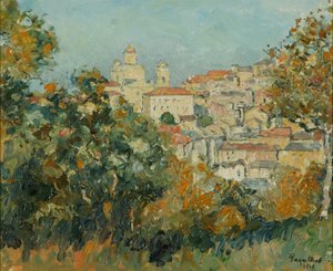 Italialainen Hilltop Farm tekijältä Edgar Wood