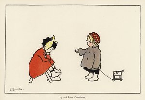 Pieni lohduttaja (väri litho) tekijältä Edith Farmiloe