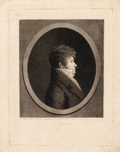Kapellimestari ja säveltäjä Gaspare Spontinin muotokuva 1774-1851.