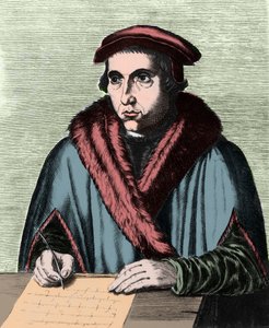 Juan Luis Vivesin, espanjalaisen humanistin ja filosofin (1492-1540) muotokuva.