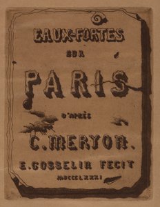 Pariisin etsauksen nimi: Kansi, 1871.