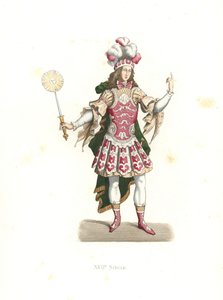 Ludvig XIV, Aurinkokuningas, balettiasussa