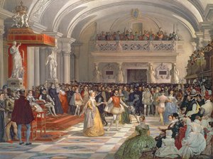 Navarran kuninkaan Henri de Bourbonin ja Marguerite de Valois