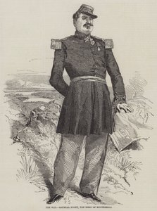 Sota, kenraali Forey, Montebellon sankari tekijältä Edmond Morin