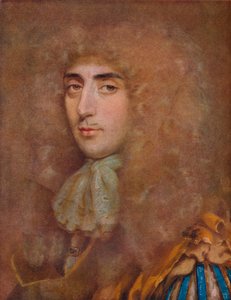 Sir James Oxendenin muotokuva, 2. Bart., 1643-1708, c1670, 1920. tekijältä Edmund Ashfield