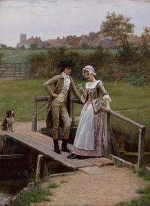 Forget Me Nots tekijältä Edmund Blair Leighton