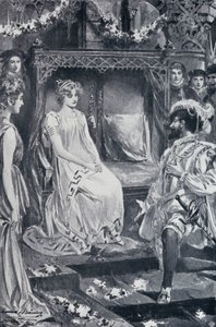 Kuvitus Goethes Faustille tekijältä Edmund Bruning