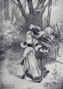 Kuvitus Goethes Faustille tekijältä Edmund Bruning