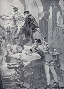 Kuvitus Goethes Faustille tekijältä Edmund Bruning