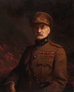 Kenraali Georges Leman, Liegen linnoituskaupungin komentaja, 1919-1920. tekijältä Edmund Charles Tarbell