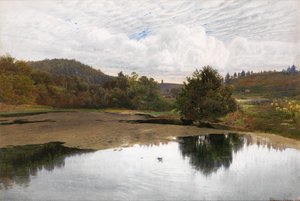 Leith Hill, Broadmoorista, Surreysta käsin tekijältä Edmund George Warren