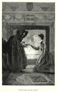 Charlotte Bronten kuvitus Jane Eyrelle (kaiverrus)