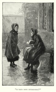 Charlotte Bronten kuvitus Jane Eyrelle (kaiverrus) tekijältä Edmund Henry Garrett