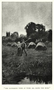 Charlotte Bronten kuvitus Jane Eyrelle (kaiverrus) tekijältä Edmund Henry Garrett